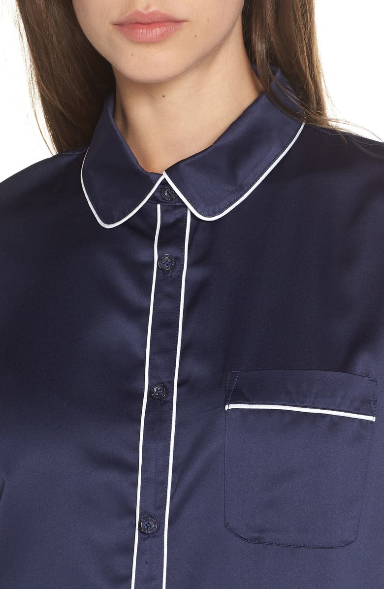 Nordstrom Lingerie Crop Pajamas, Alternate, color, 