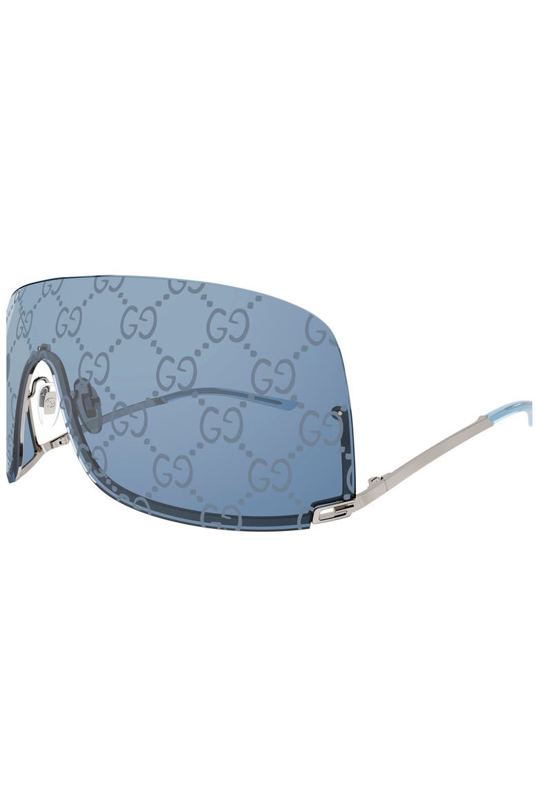 99mm Mask Sunglasses, Alternate, color, GREY