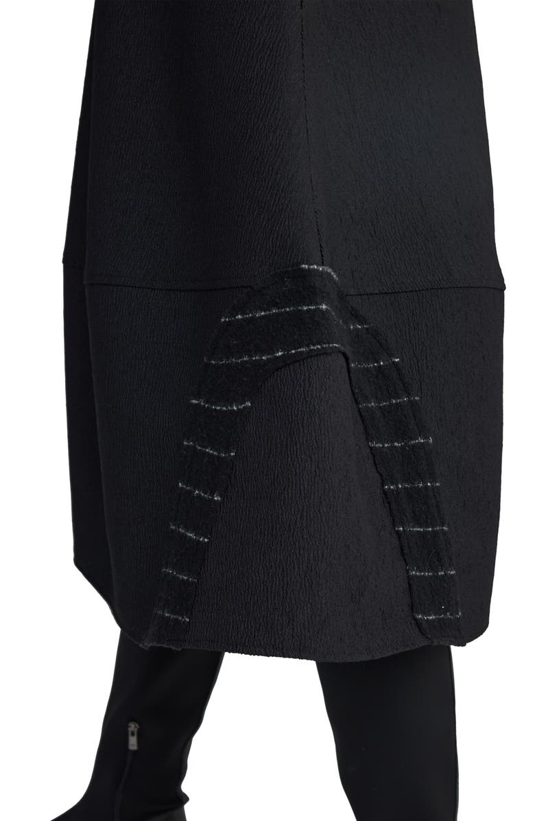 LUUKAA Faylen Balloon-Shaped Dress, Alternate, color, Monochrome Black