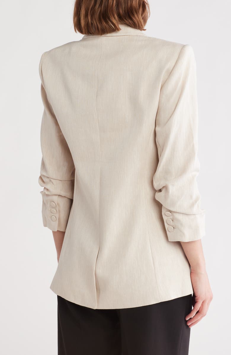 Cinq à Sept Kylie Linen & Cotton Blazer, Alternate, color,