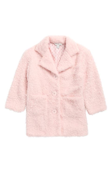 Kids' Nicole Faux Fur Teddy Bear Coat
