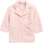 Pippa & Julie Kids' Nicole Faux Fur Teddy Bear Coat