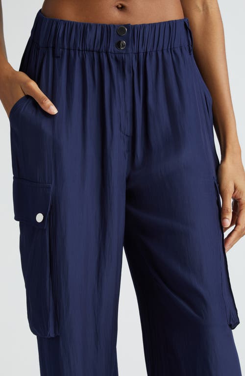Ramy Brook Joss Wide Leg Pant In Spring Navy