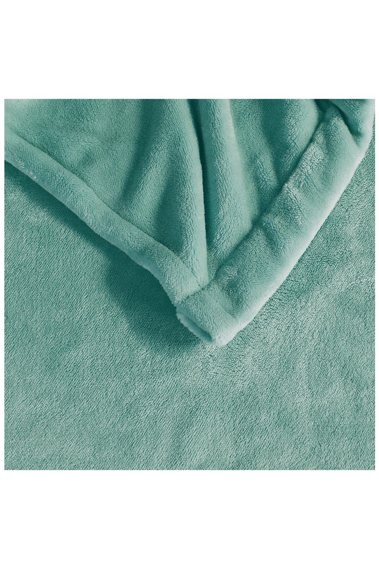 OEKO-TEX Heated Blanket, Alternate, color, AQUA