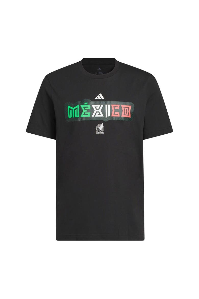 Men's adidas Black Mexico National Team Jersey Hook T-Shirt, Main, color, Black
