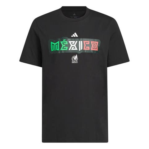 Men's adidas Black Mexico National Team Jersey Hook T-Shirt