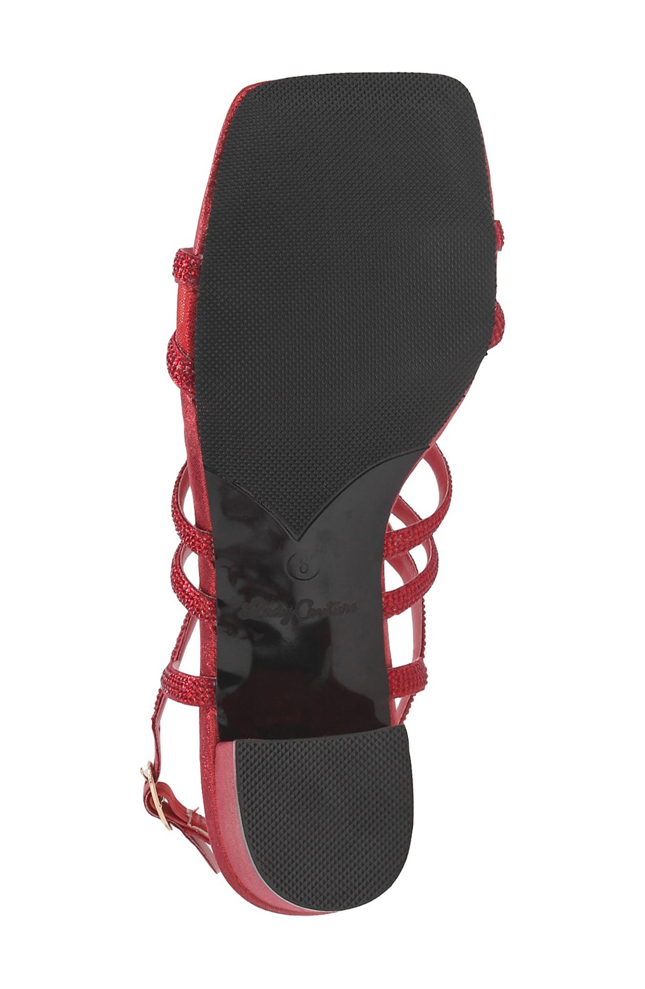 Devine Sandal, Alternate, color, RED