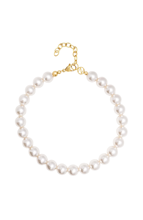 Chunky Pearl Choker Necklace