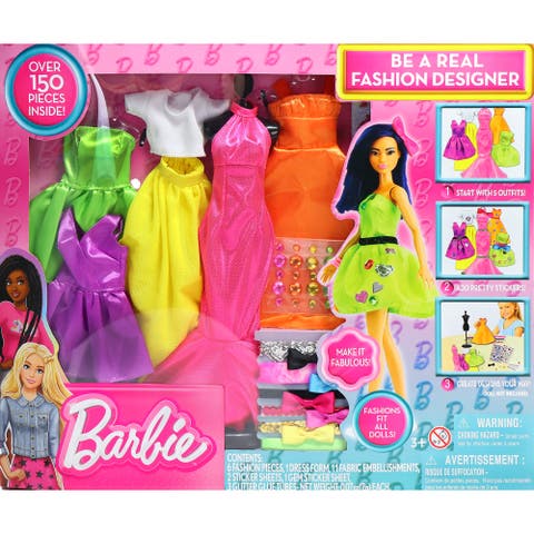 Be a Fashion Designer Doll Dress Up Kit, 5 Outfits