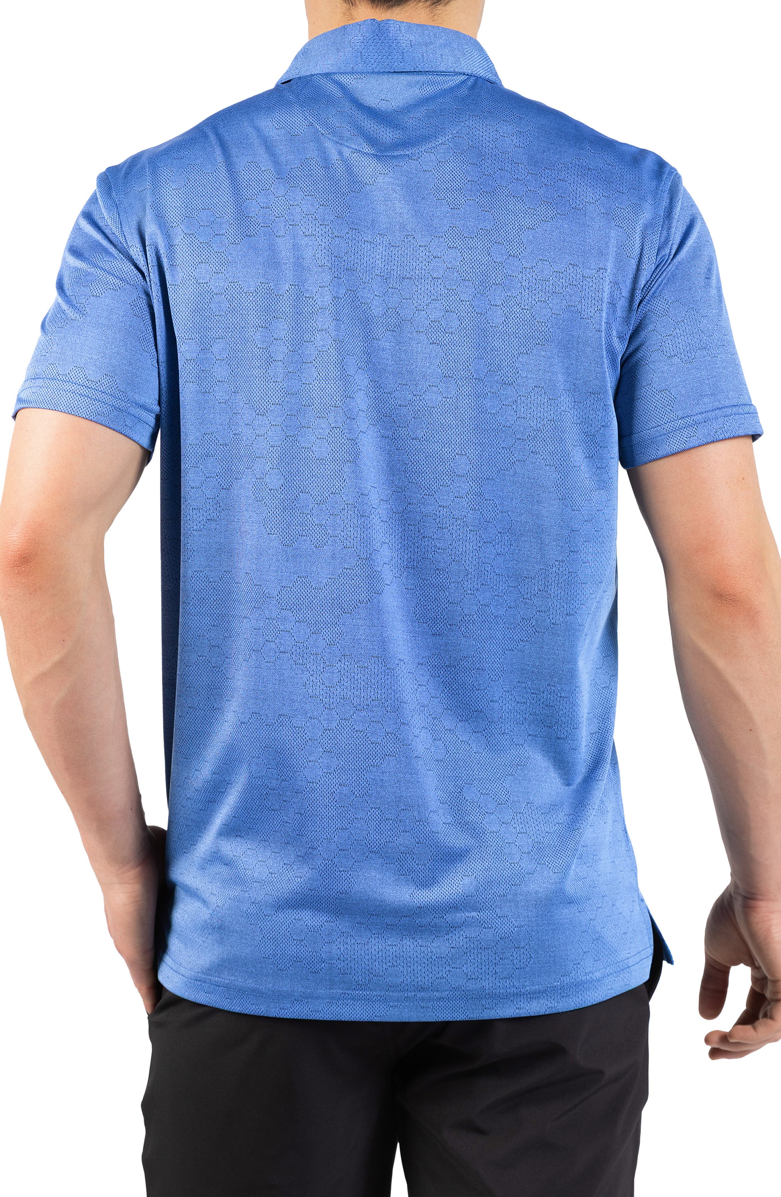 Honeycomb Textured Performance Polo - image 4