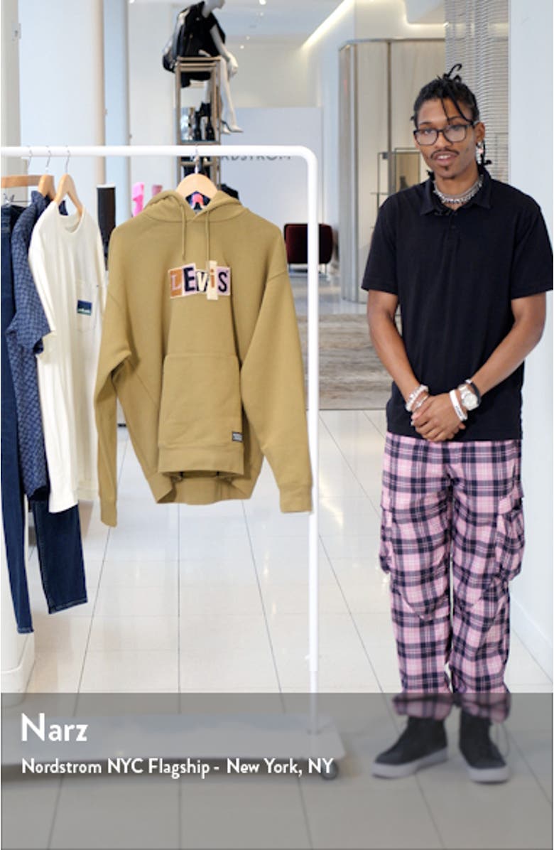 Skate Logo Appliqué Hoodie, sales video thumbnail