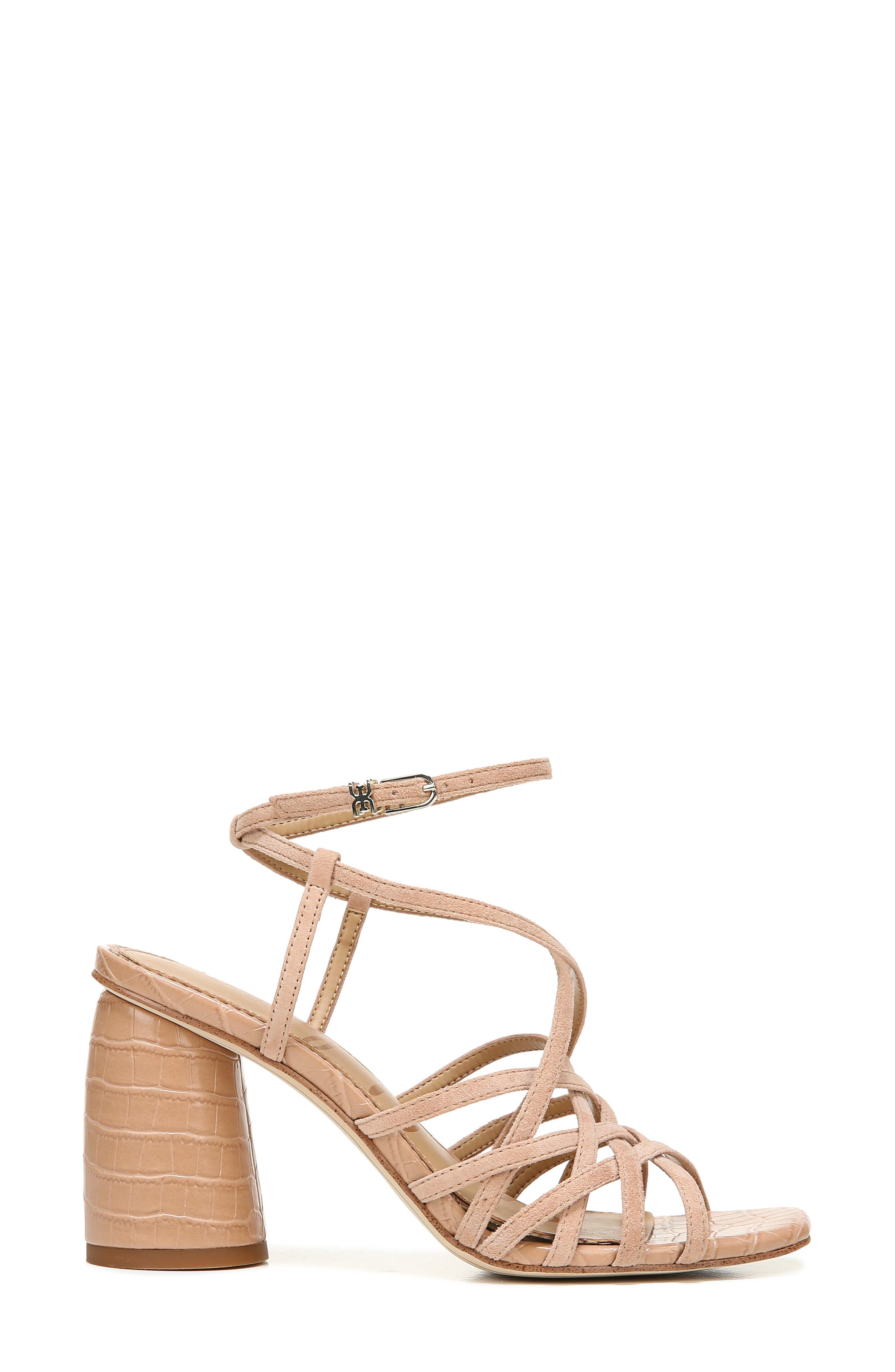 Daffodil Sandal, Alternate, color, TOASTED ALMOND LEATHER