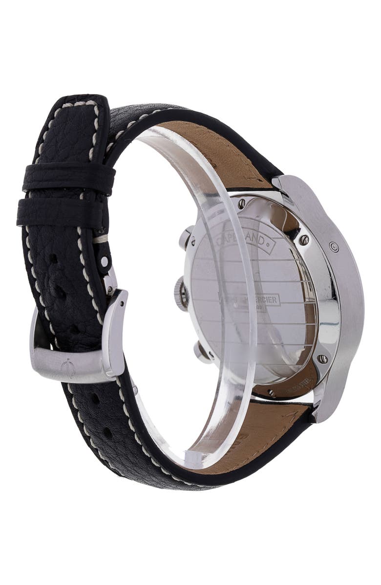 Watchfinder & Co. Preowned Baume et Mercier Capeland Leather Strap Watch, 42mm, Alternate, color, 