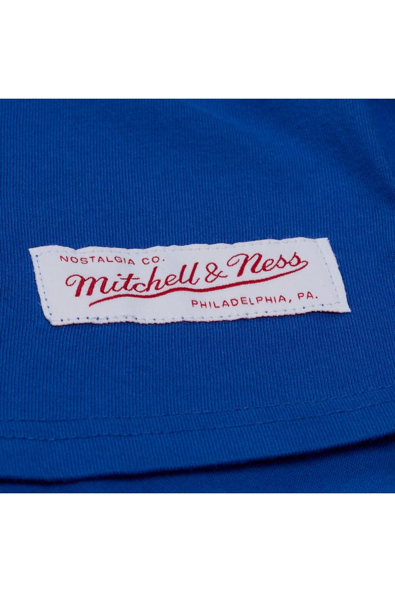 Men's Mitchell & Ness Royal Los Angeles Rams Core Essentials Micro Logo T-Shirt, Alternate, color, Royal