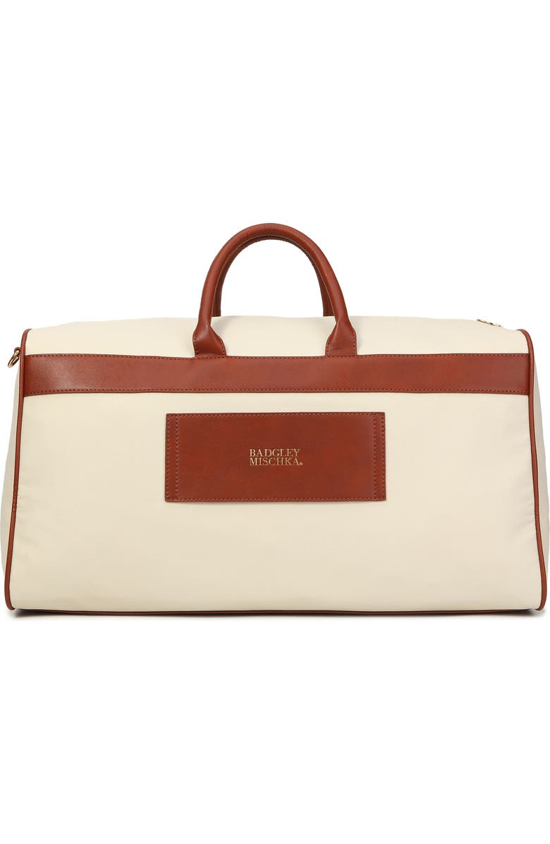 Badgley Mischka Collection Juliet X-Large Canvas Duffle Bag, Main, color,