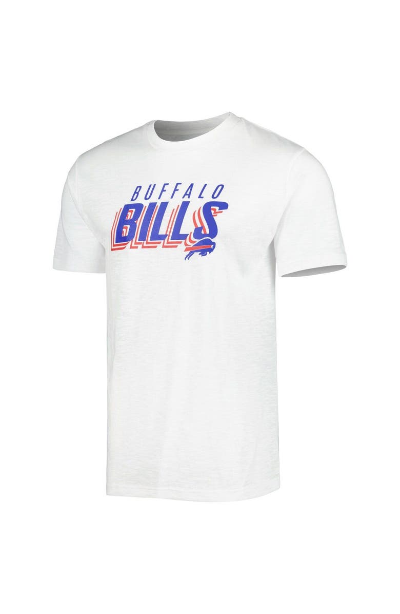 CONCEPTS SPORT Men's Concepts Sport Royal/White Buffalo Bills Downfield T-Shirt & Shorts Sleep Set, Alternate, color, Royal