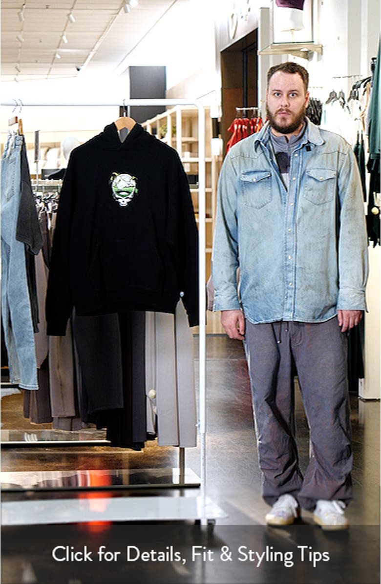 Grateful Dead Fesque Cotton Graphic Hoodie, sales video thumbnail