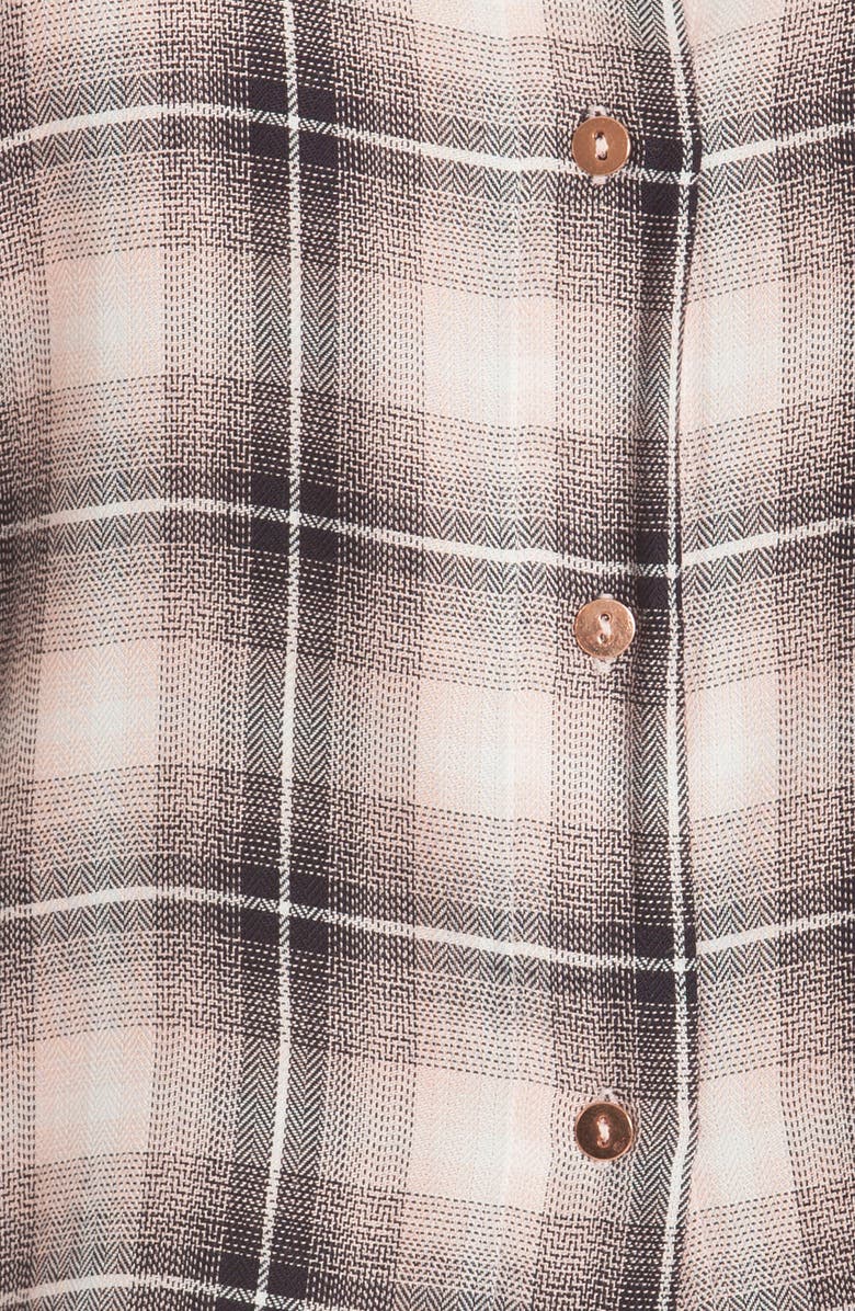 Midnight Bakery Plaid Lace Pajamas, Alternate, color, 