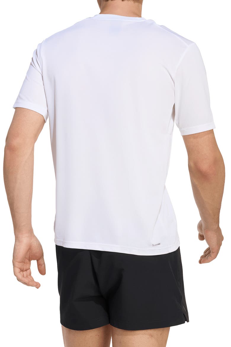 Workout Essentials Climacool Base T-Shirt, Alternate, color, WHITE