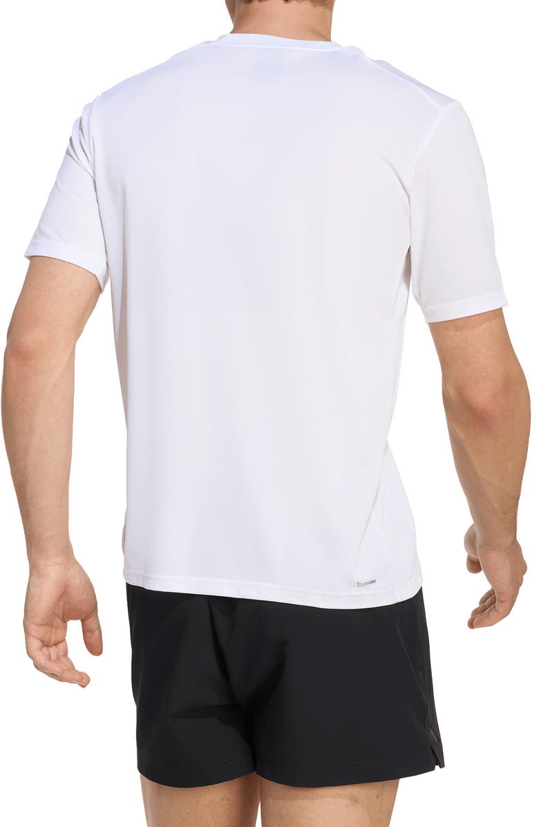 adidas Workout Essentials Climacool Base T-Shirt, Alternate, color, White