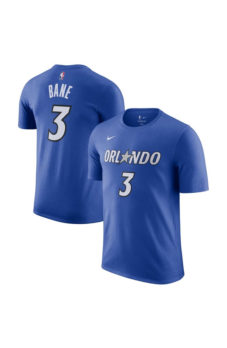 Nike Men's Nike Desmond Bane Blue Orlando Magic Icon Edition Name & Number T-Shirt, Main, color, Blue