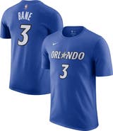 Nike Men's Nike Desmond Bane Blue Orlando Magic Icon Edition Name & Number T-Shirt