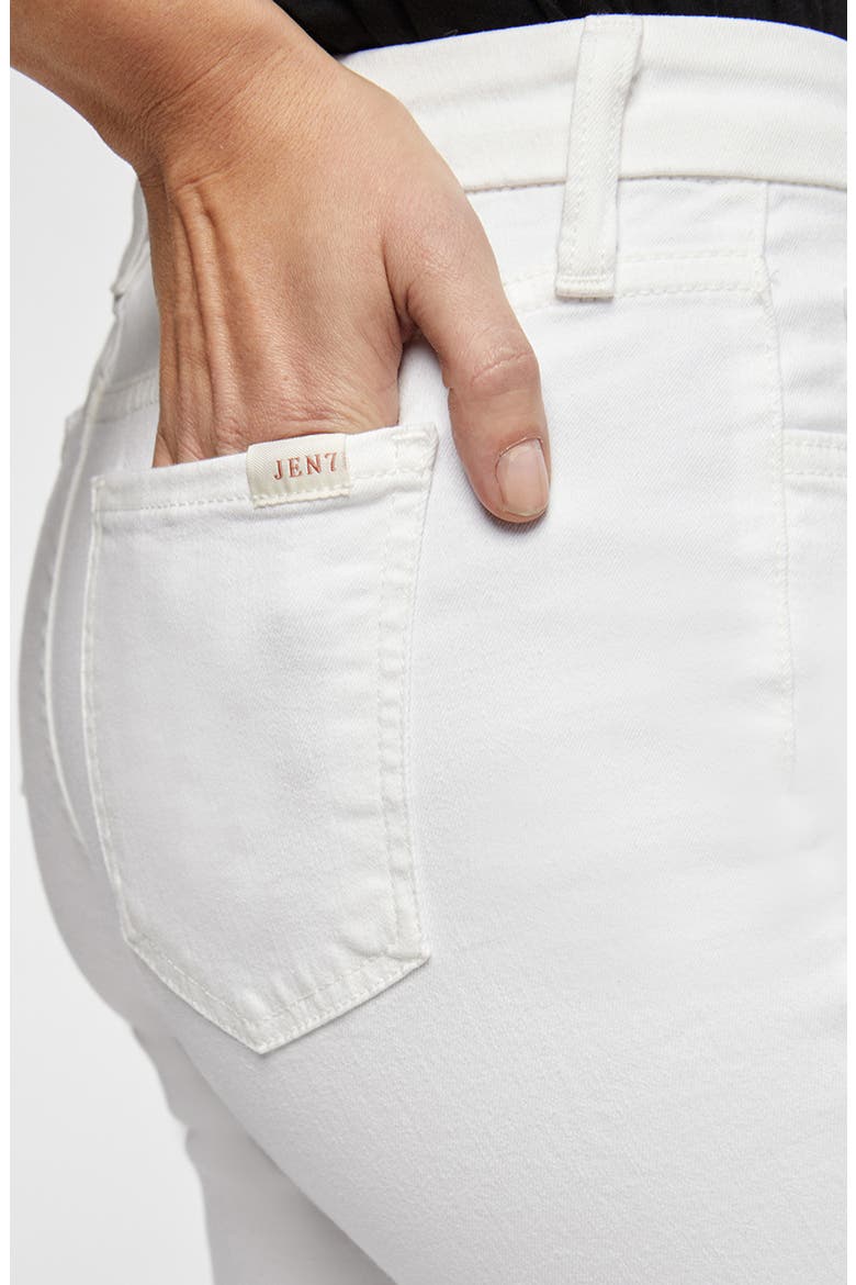 Slim Straight Leg Jeans, Alternate, color, WHITE