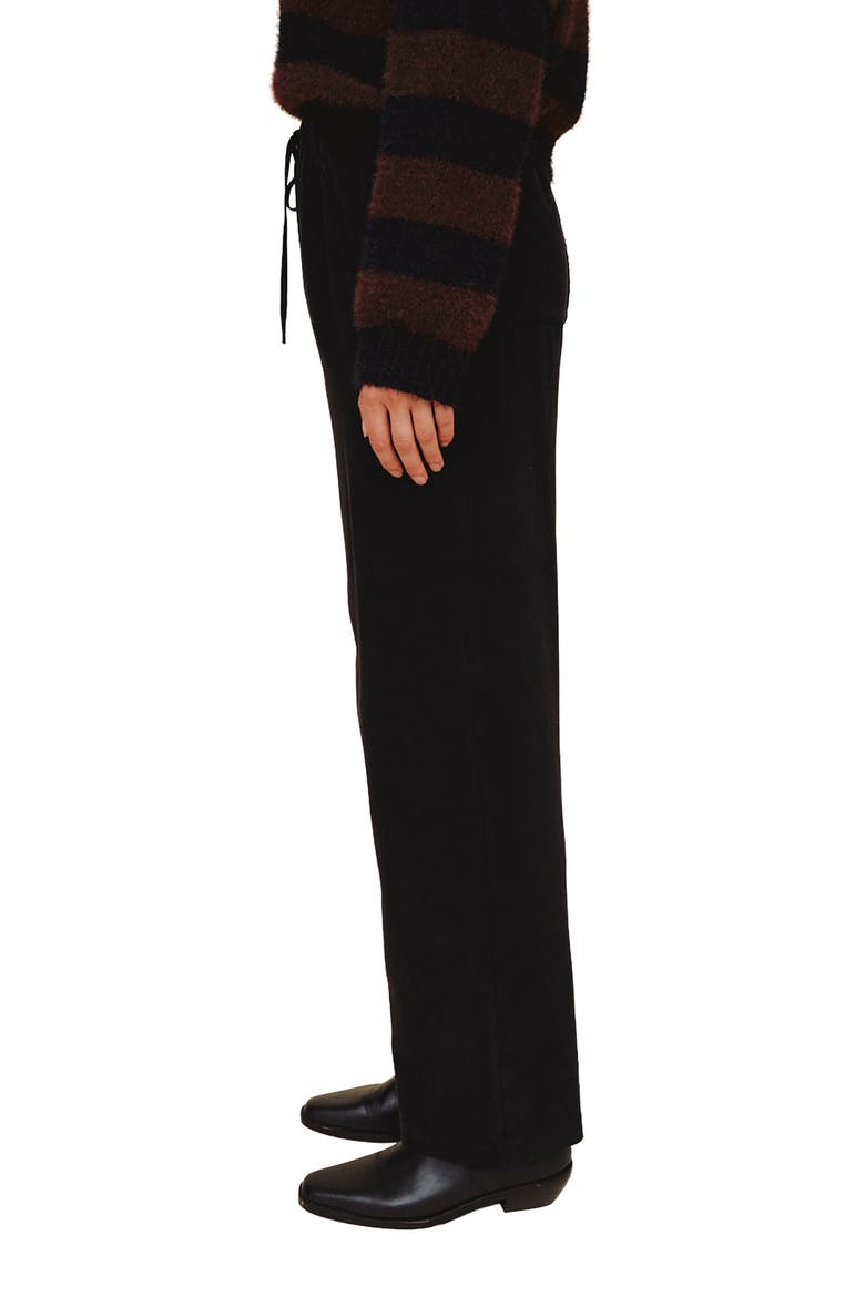 Drawstring Wide Leg Jeans, Alternate, color, VINTAGE BLACK