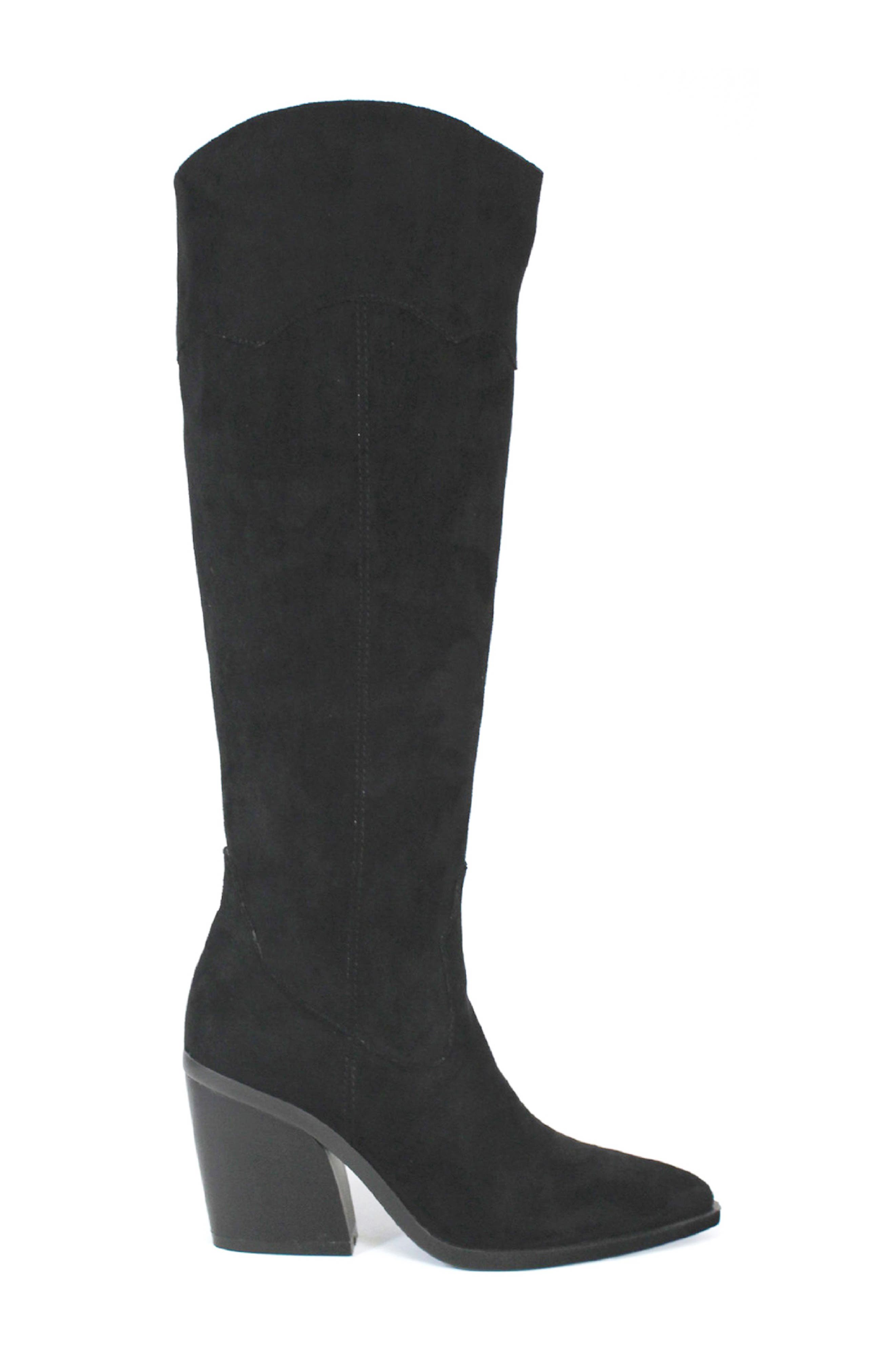 YOKI Muriel 09 Tall Boot, Alternate, color, Black