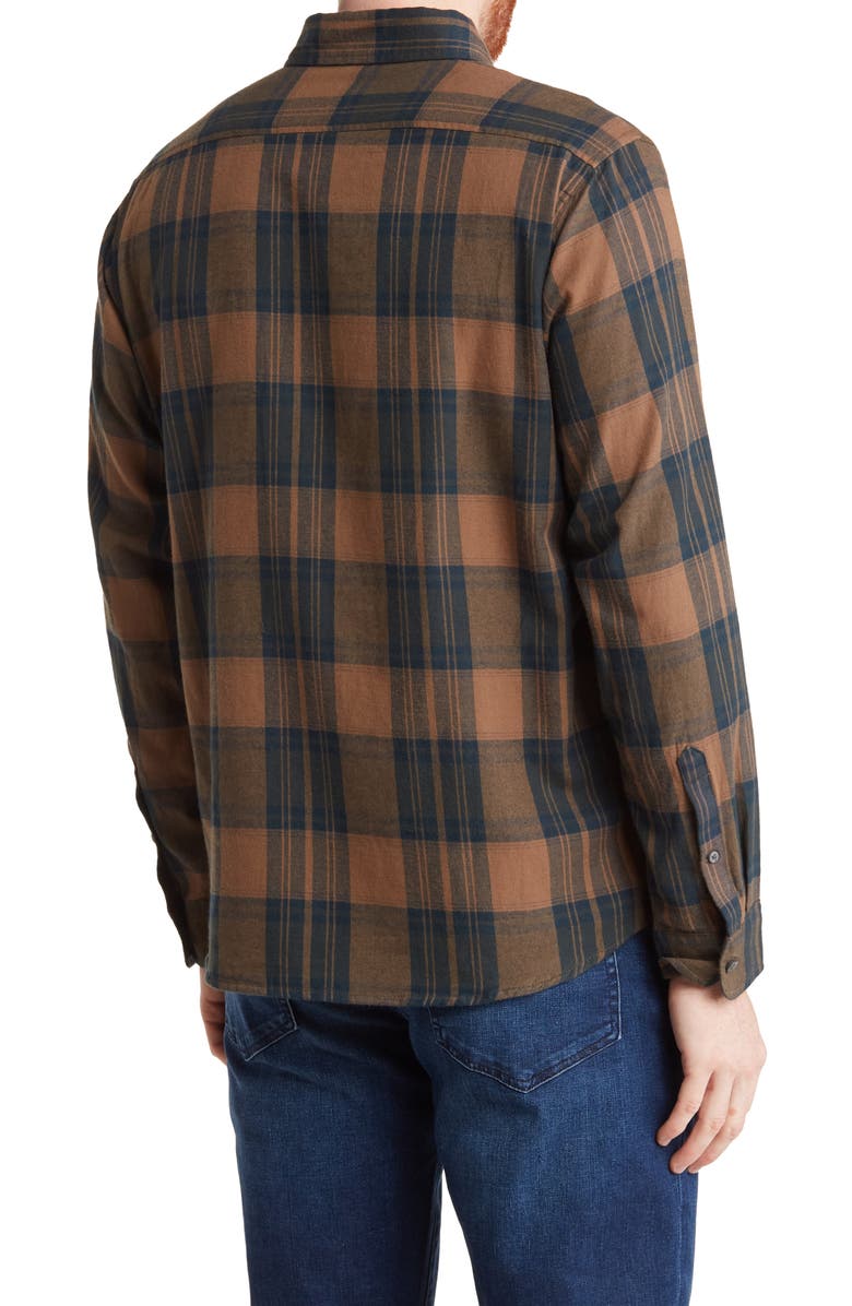 Slate & Stone Long Sleeve Flannel Shirt, Alternate, color,