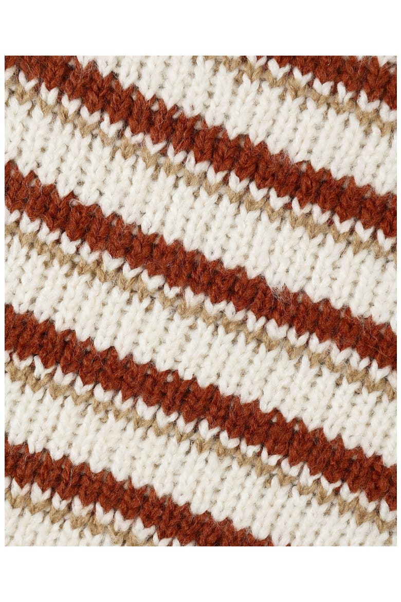 Aspen Striped Sweater, Alternate, color, RUBY STRIPE
