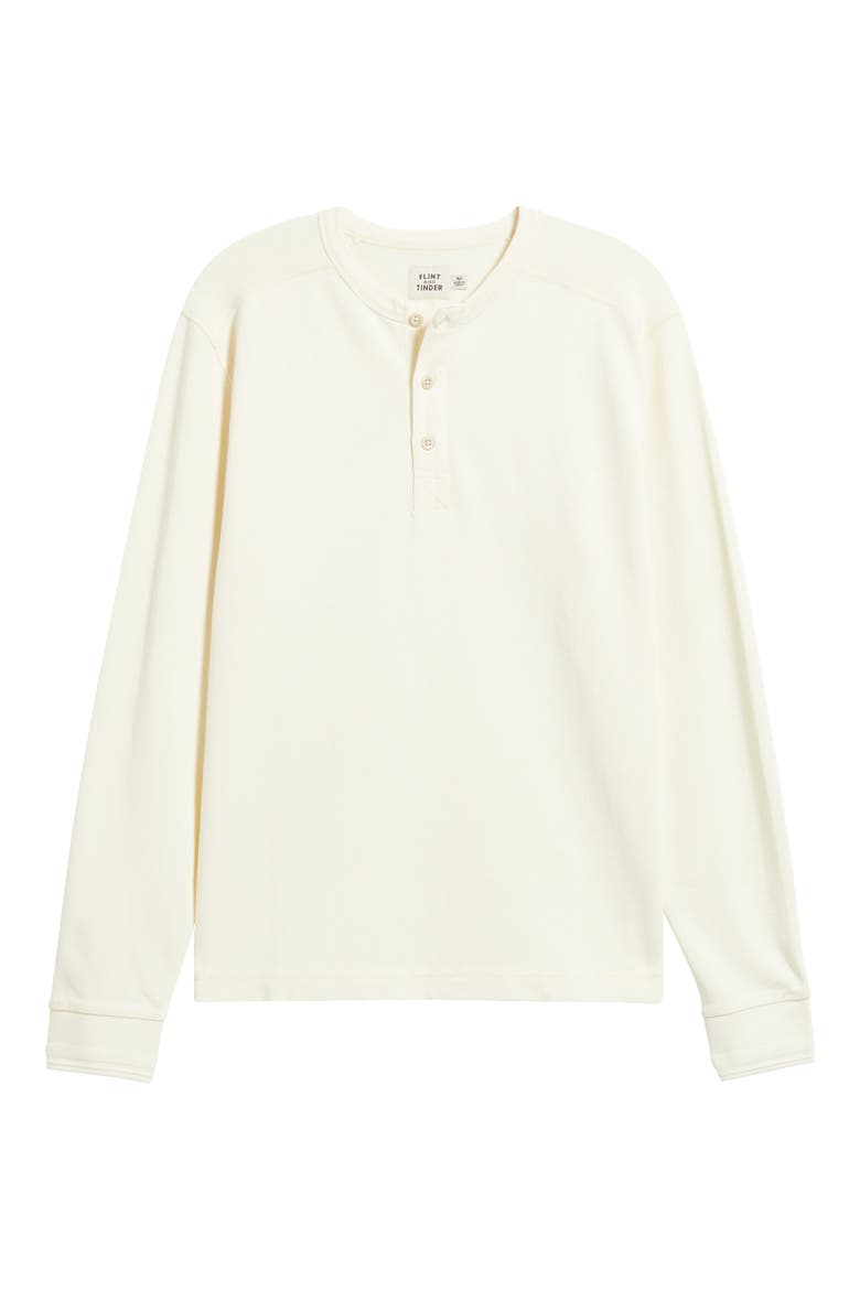 Surplus Long Sleeve Henley, Main, color, EGRET