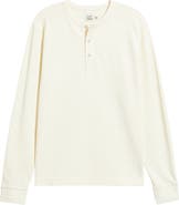 FLINT AND TINDER BY HUCKBERRY Surplus Long Sleeve Henley