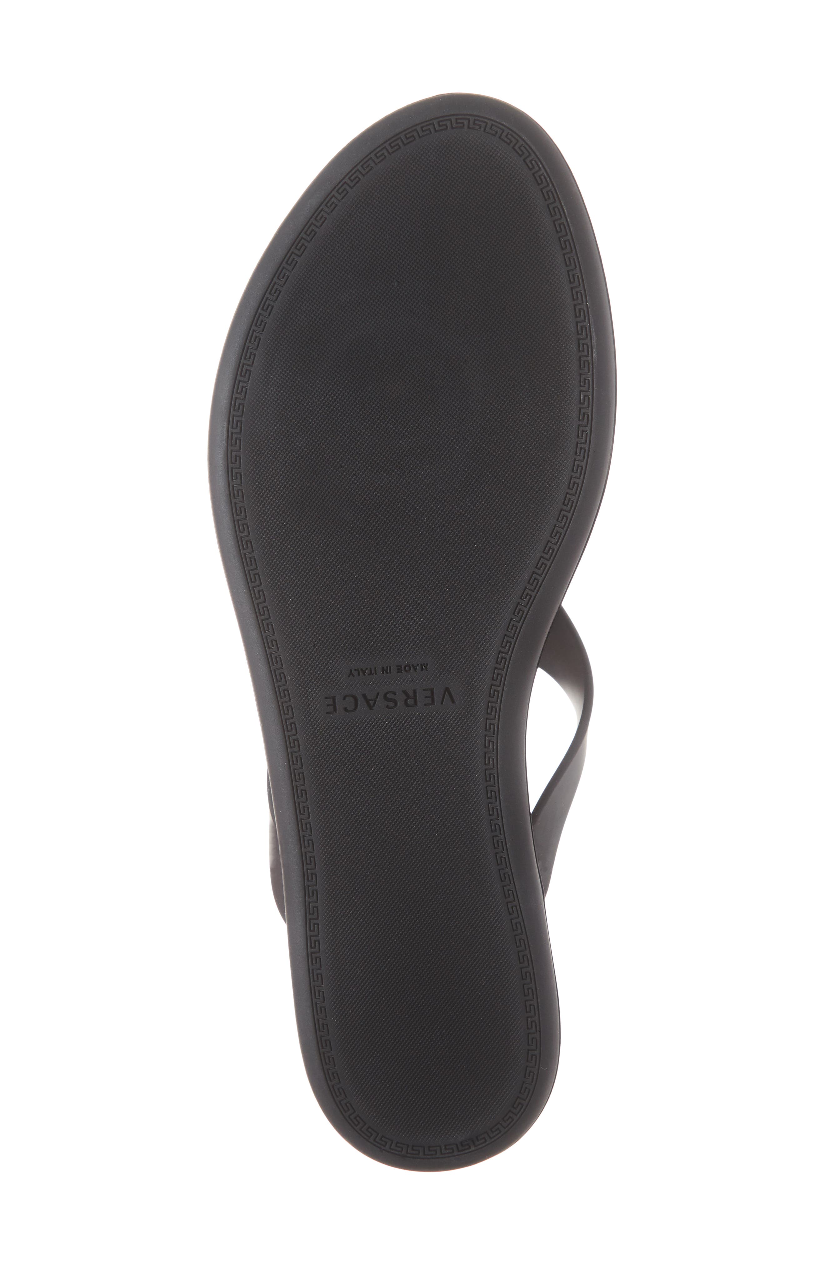 Medusa Flip Flop, Alternate, color, BLACK