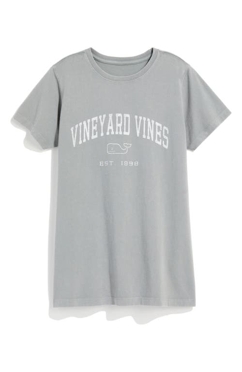 Vineyard Vines Arch Logo Graphic T-shirt In Ultimate Gray
