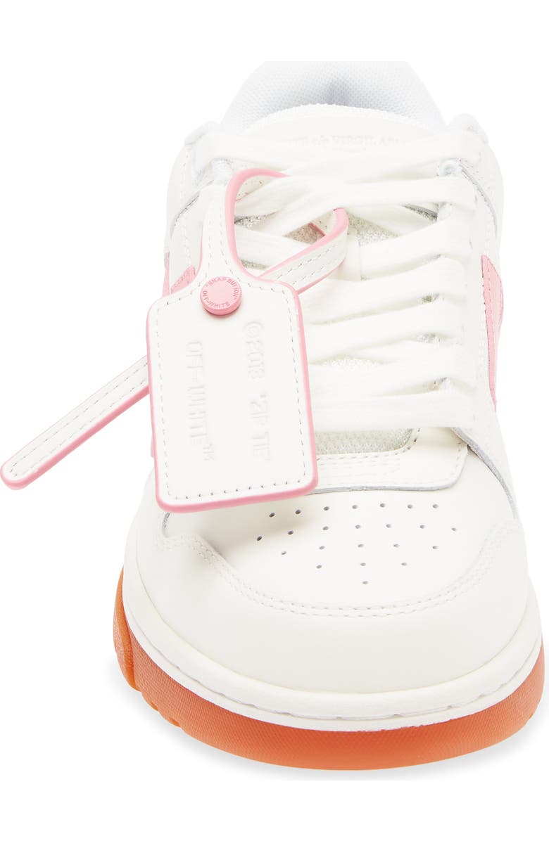 Off-White Out Of Office Leather Sneaker, Alternate, color,