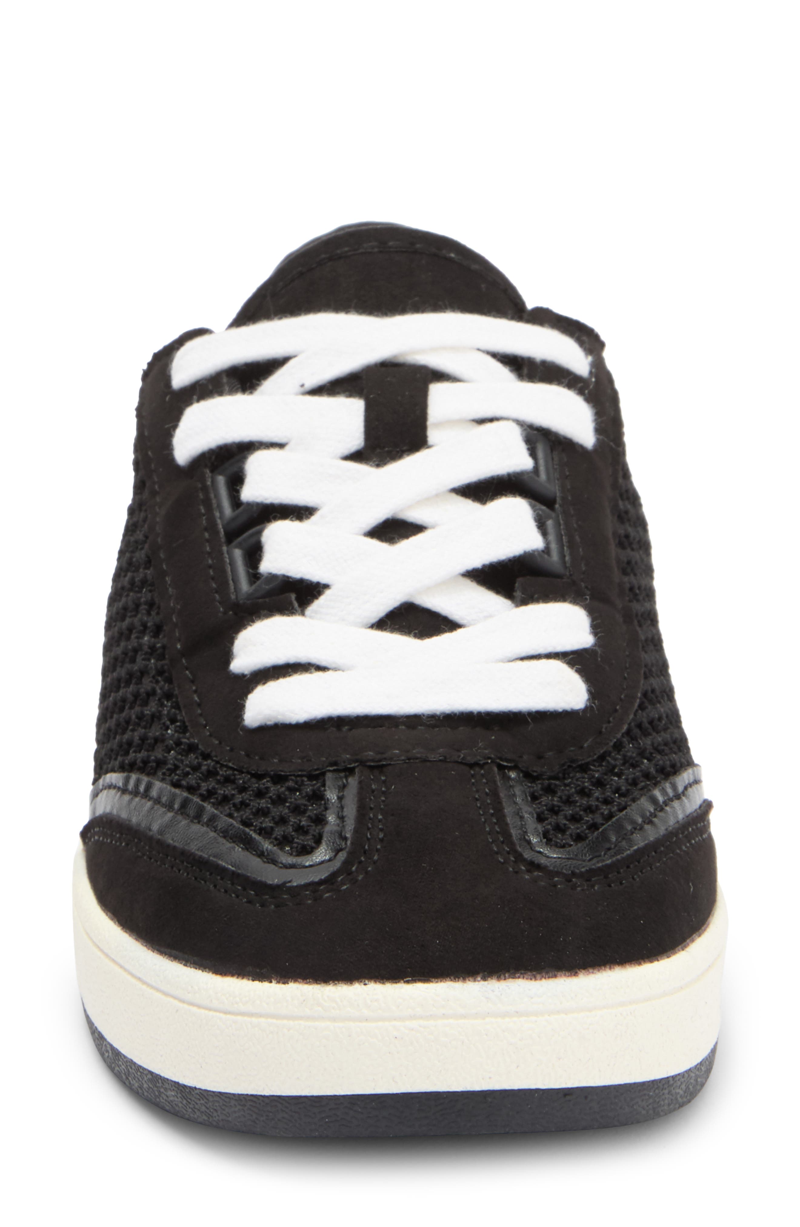 Anne Klein Adriela Low Top Sneaker, Alternate, color, Black Mesh