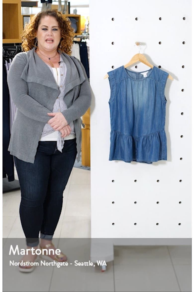 Flutter Hem Woven Tank video