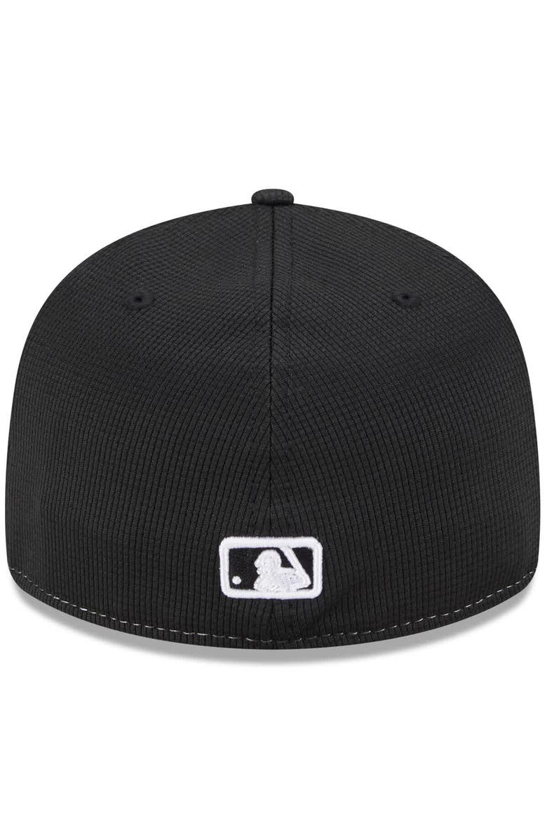 New Era Men's New Era White/Red Chicago White Sox 2025 City Connect Batting Practice Low Profile 59FIFTY Fitted Hat, Alternate, color, 