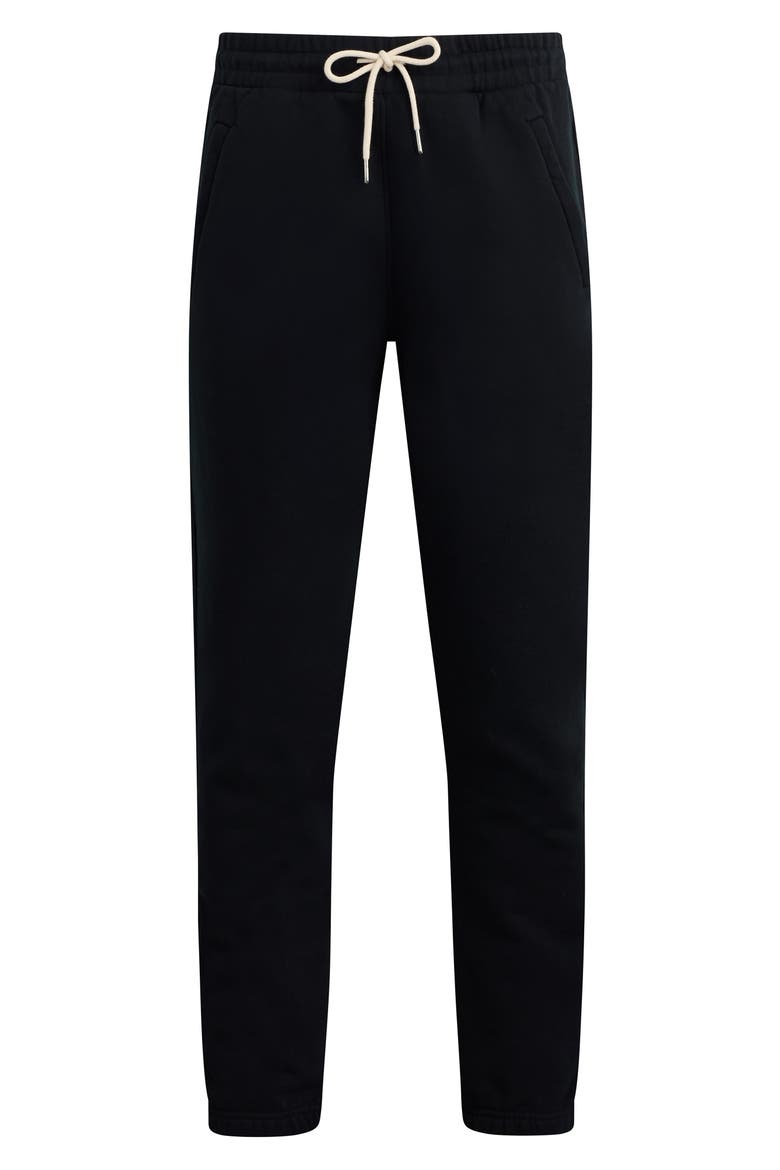 Bespoke Cotton Joggers, Alternate, color, BLACK