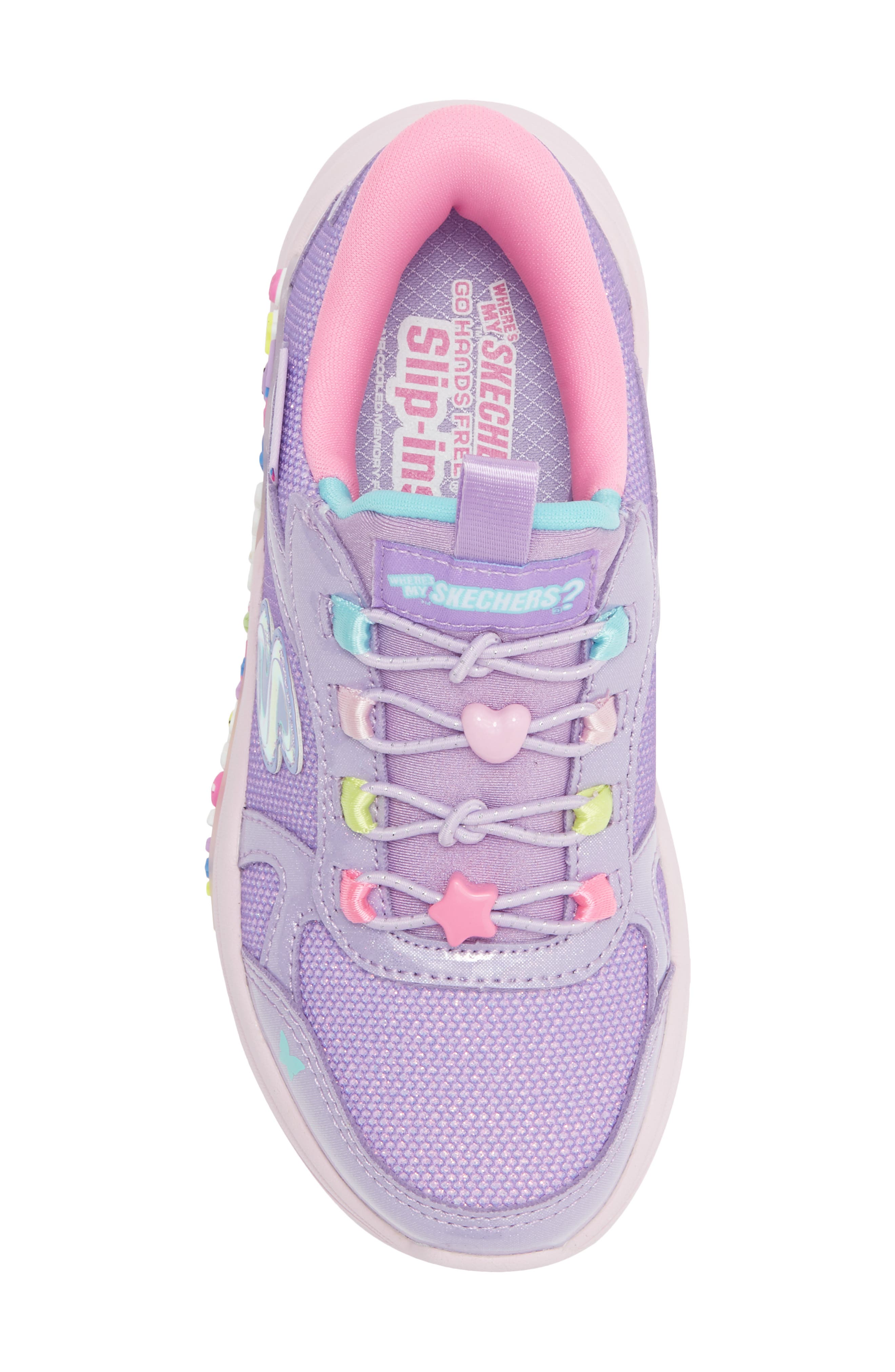 Kids' Hyper-Quest Slip-On Sneaker, Alternate, color, LAVENDER MULTI