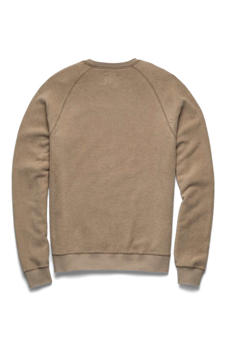 Surfside Supply Co. Butch Fuzzy Fleece Crewneck, Alternate, color, Chinchilla