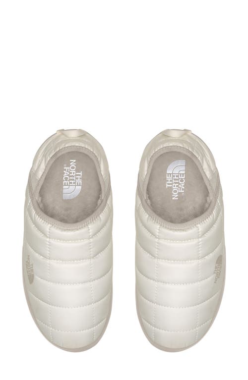 The North Face White Thermoball Traction V Loafers In Neutral