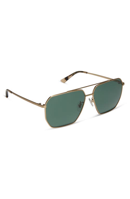 DIFF DIFF BERKELY 59MM GRADIENT NAVIGATOR SUNGLASSES 