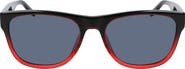 Converse All Star® 57mm Rectangle Sunglasses