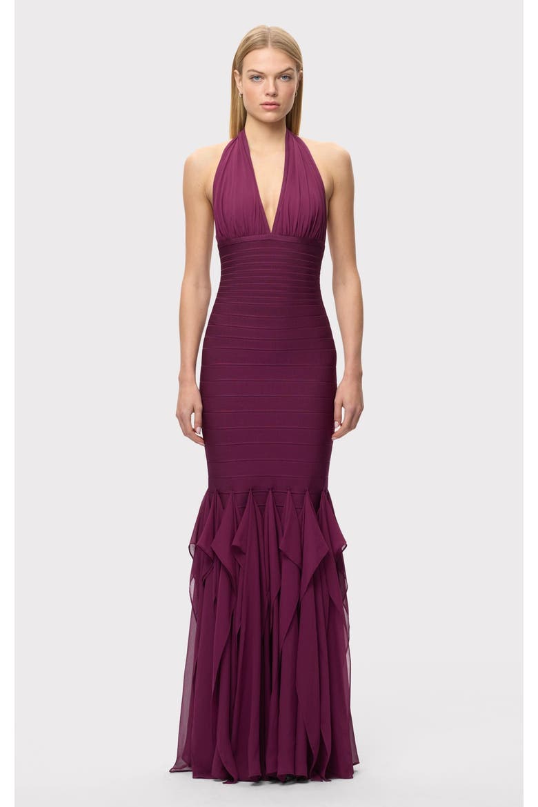 The Louisa Gown, Alternate, color, MARASCHINO