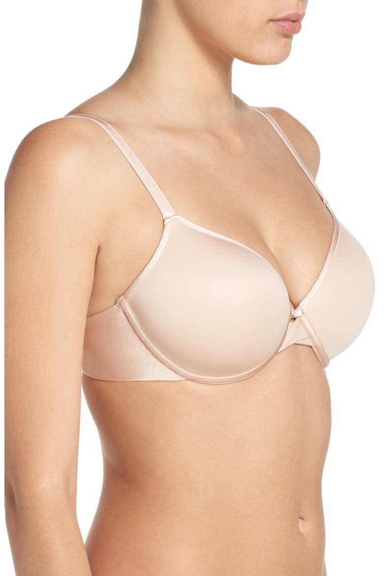 Modern Invisible Smooth Custom Fit Plunge Bra, Alternate, color, LIGHT NUDE