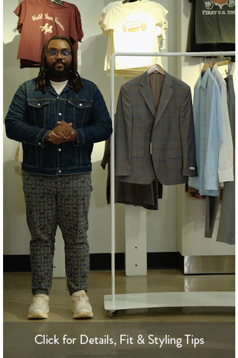 Hartford Classic Fit Plaid Wool Sport Coat video
