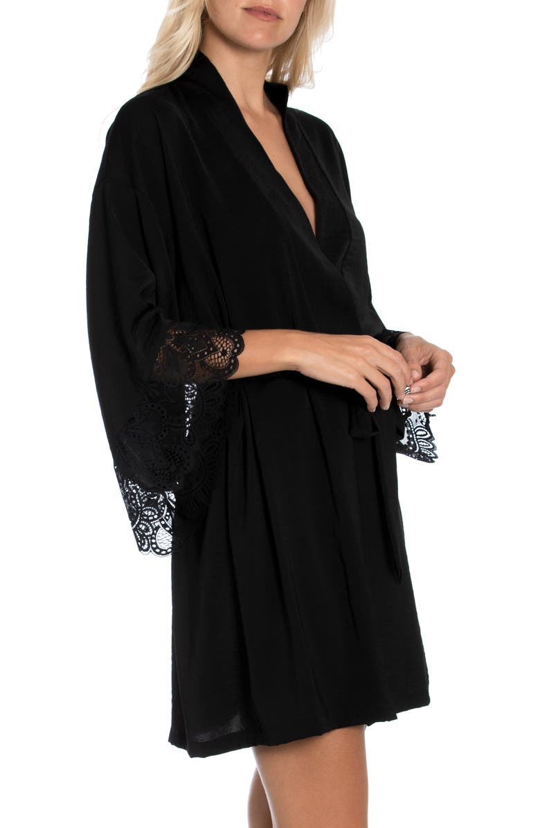 In Bloom by Jonquil Short Robe, Alternate, color, 