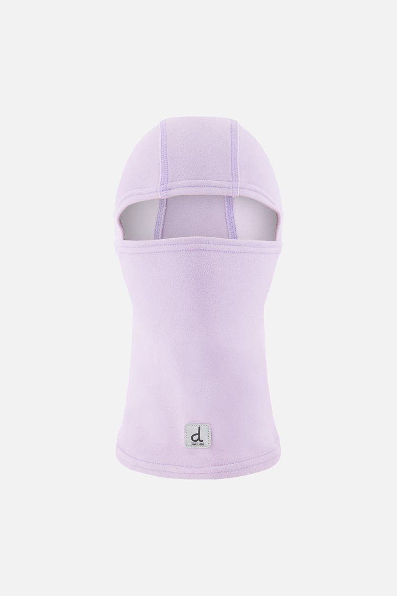 Brushed Jersey Stretch Reflective Patch Balaclava, Main, color, Lavender